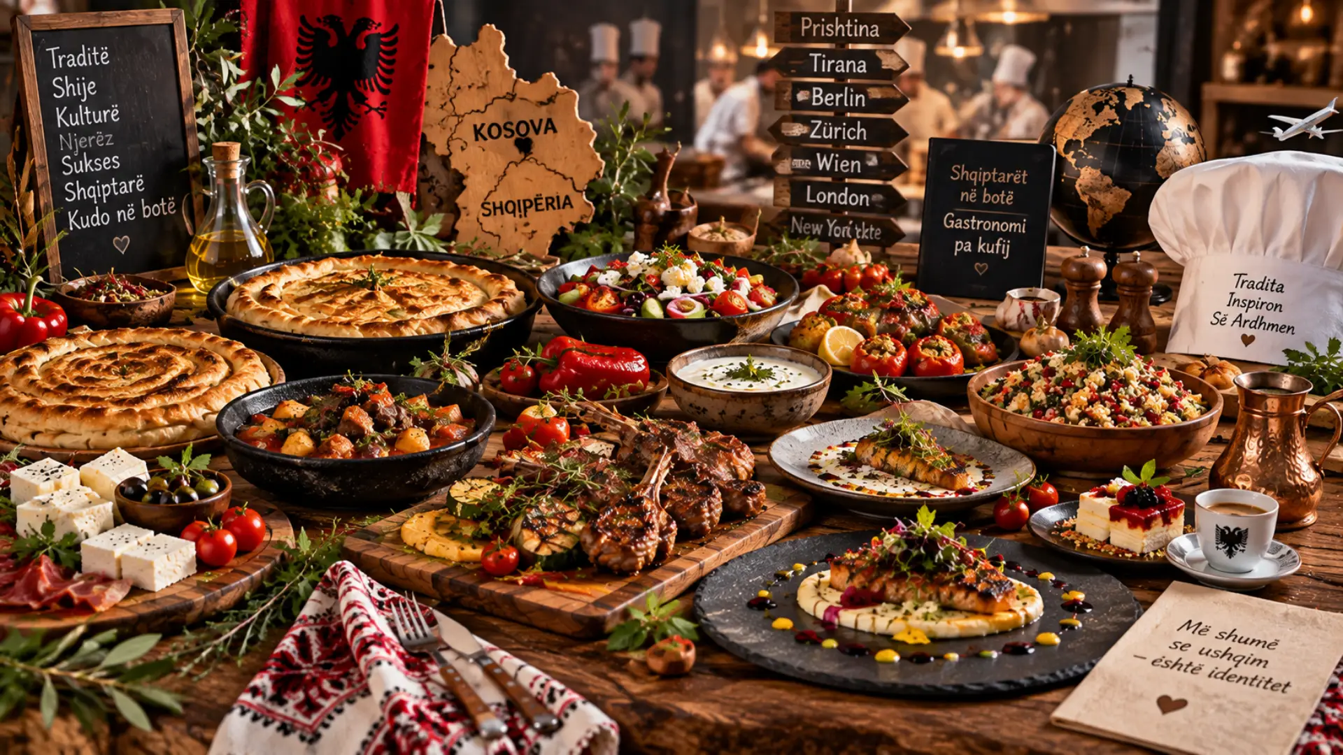 Gastronomia dhe kuzhina shqiptare