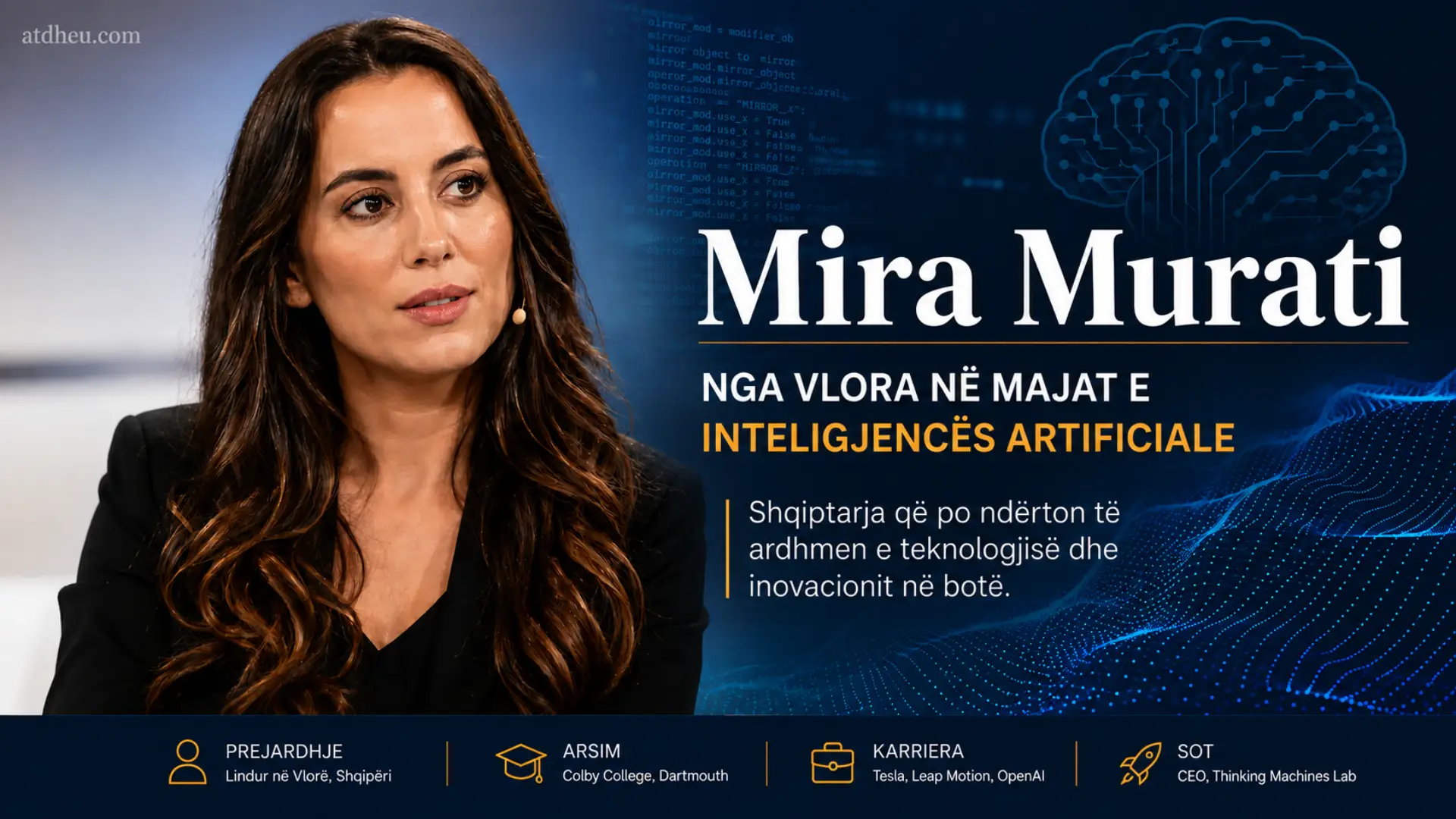 Mira Murati dhe inteligjenca artificiale