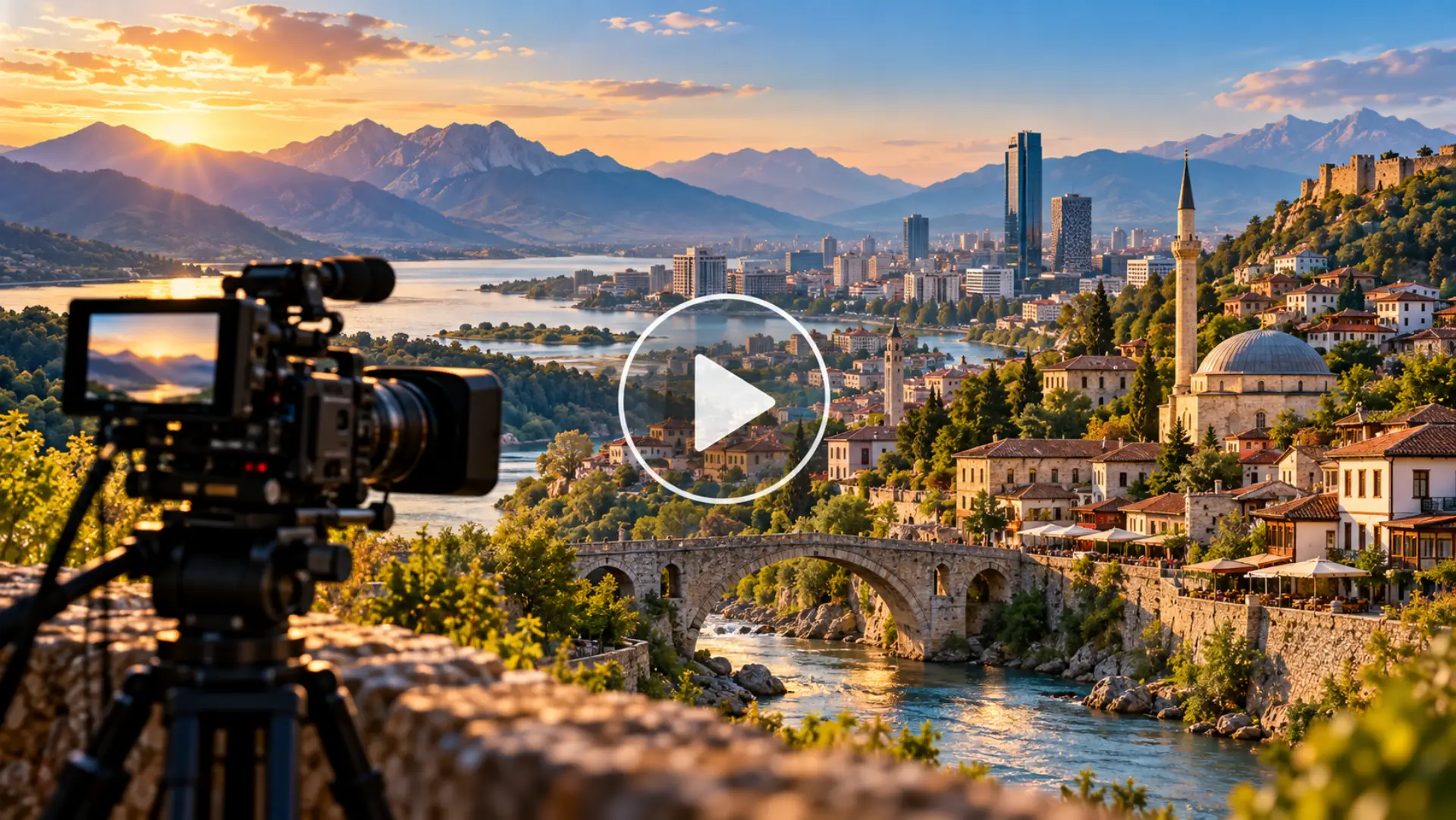 Video Galeria me pamje nga Kosova dhe Shqipëria
